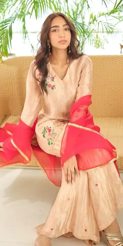 BE 326 Creamy Color Fendi With Embroidery Work Salwar SuitCasual, Wedding, Party, Festive, Events Etc.4-6 Working Days@ 1999/-only | Casual Suits, Jump Suits, Creative suits, Designer Suits, Palazzo Suits, Party Wear Suits, Patiala Suits, Salwar suit, Straight Suits