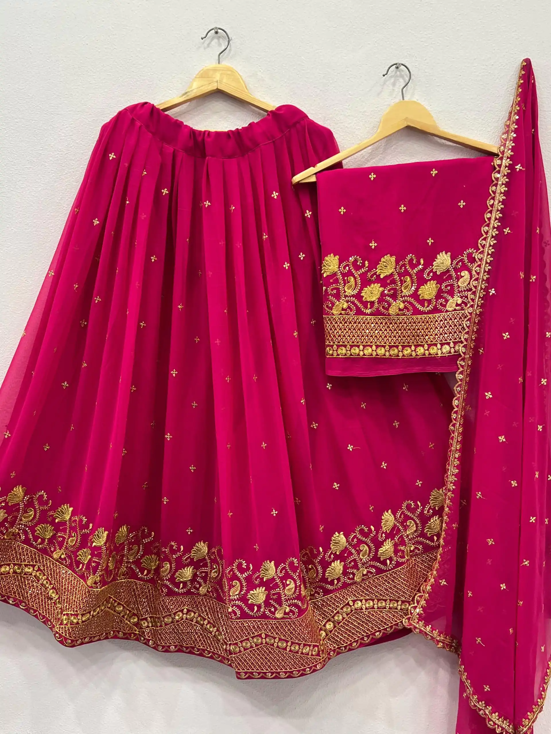 RC 269 Red Color Georgette Embroidery And Sequins Work Lehenga Choli Wedding, Party, Festive, Events Etc. Delivery 4-6 Working Days Rs 1999 | Creative Lehenga, Bollywood Lehenga, Designer Lehenga, Embroidered Lehenga, Lehenga, Party Wear Lehenga