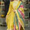 AD 145 Yellow Color Faux Georgette With Embroidery Sequence Work Salwar Suit Casual, Wedding, Party, Festive, Events Etc.4-6 Working Days@ 2099/-only | Casual Suits, Jump Suits, Creative suits, Designer Suits, Palazzo Suits, Party Wear Suits, Patiala Suits, Salwar suit, Straight Suits