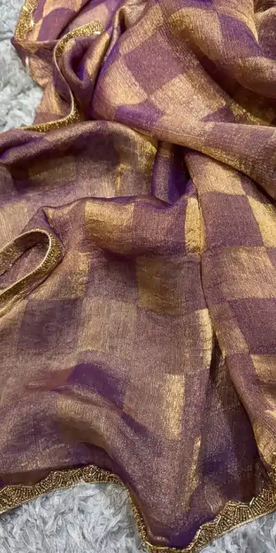 KF Arrival Wine Color Fendi Chiffon Pattern Hand Work Lace Saree Casual, Wedding, Festive, Events . Expected Delivery  4-6 Working Days @1999/- only                                                                                                                                             | Embroidered Sarees, Bollywood Sarees, Creative Sarees, Designer Sarees, Ethnic Saree, Modern Digital sarees, Party Wear Sarees, Sarees