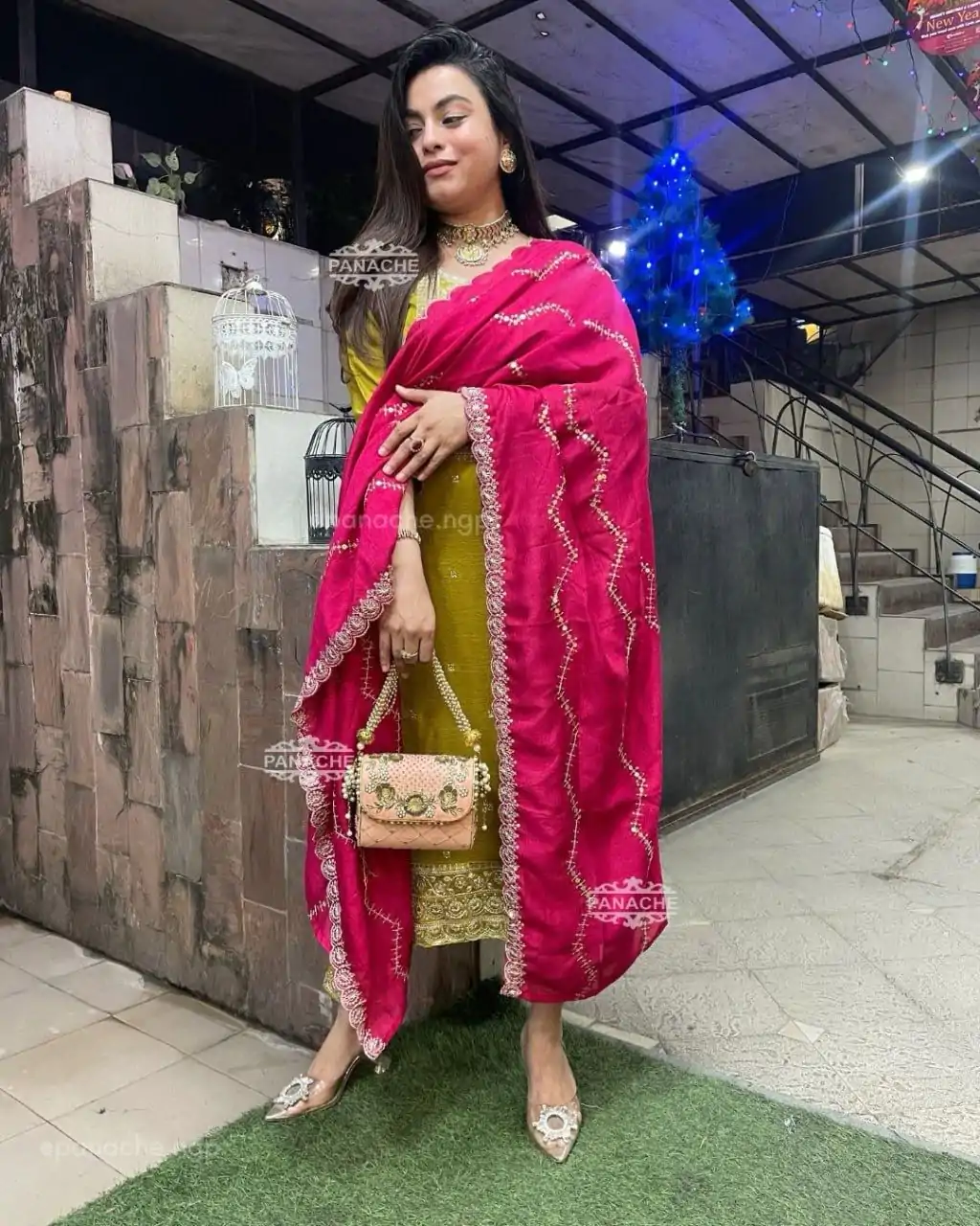 BE G82 Mahandi Chinon With Embroidery Work Salwar Suit Casual, Wedding, Party, Festive, Events Etc.4-6 Working Days@1849/-only | Casual Suits, Jump Suits, Creative suits, Designer Suits, Palazzo Suits, Party Wear Suits, Patiala Suits, Salwar suit, Straight Suits