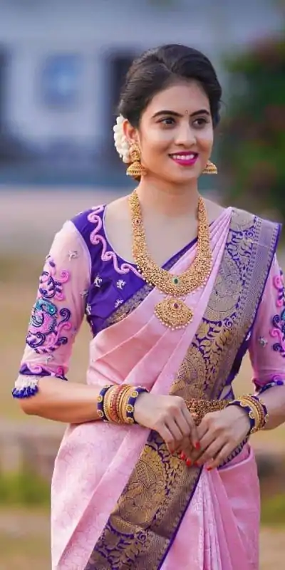 KP 3057 Pink Color Soft Lichi Silk Jacquard Work On All Over Saree Casual, Wedding, Festive, Events . Expected Delivery  4-6 Working Days @1599/- only                                                                                                                                             | Embroidered Sarees, Bollywood Sarees, Creative Sarees, Designer Sarees, Ethnic Saree, Modern Digital sarees, Party Wear Sarees, Sarees