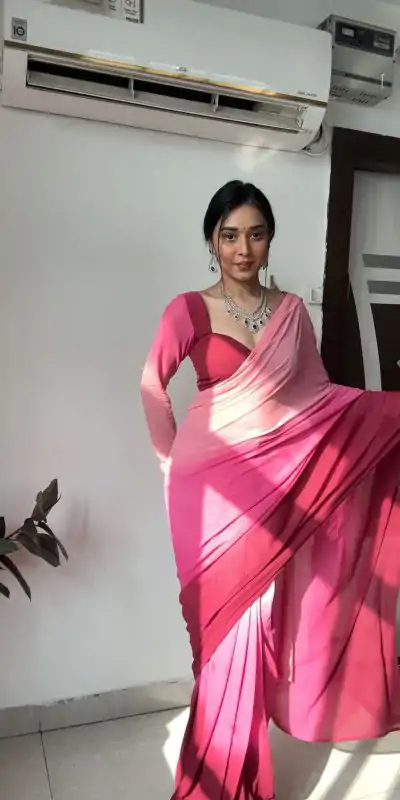 SC 216 Multi Color oft Georgette Silk Ready To Wear All Over Saree Casual, Wedding, Festive, Events . Expected Delivery  4-6 Working Days @1549/- only                                                                                                                                             | Embroidered Sarees, Bollywood Sarees, Creative Sarees, Designer Sarees, Ethnic Saree, Modern Digital sarees, Party Wear Sarees, Sarees