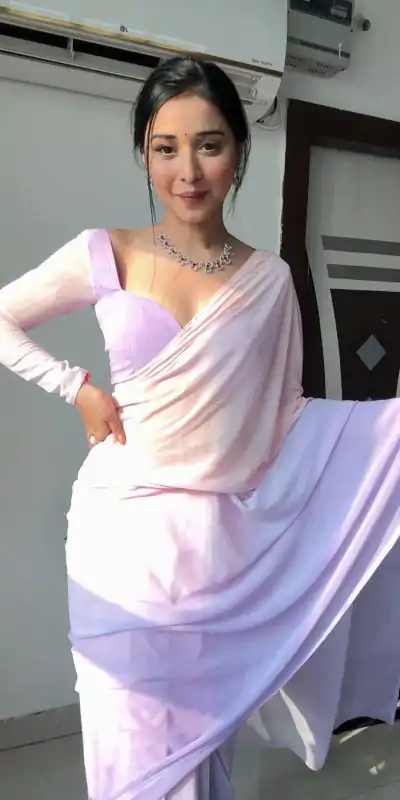 SC 224 Purple Pink Color Soft Georgette Silk Ready To Wear Saree Casual, Wedding, Festive, Events . Expected Delivery  4-6 Working Days @1549/- only                                                                                                                                             | Embroidered Sarees, Bollywood Sarees, Creative Sarees, Designer Sarees, Ethnic Saree, Modern Digital sarees, Party Wear Sarees, Sarees