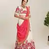 PC 504 Red Color Cotton Kalamkari Print Lehenga Choli Wedding, Party, Festival, Events Etc. Delivery 4-6 Working Days @2149/- | Creative Lehenga, Bollywood Lehenga, Designer Lehenga, Embroidered Lehenga, Lehenga, Party Wear Lehenga