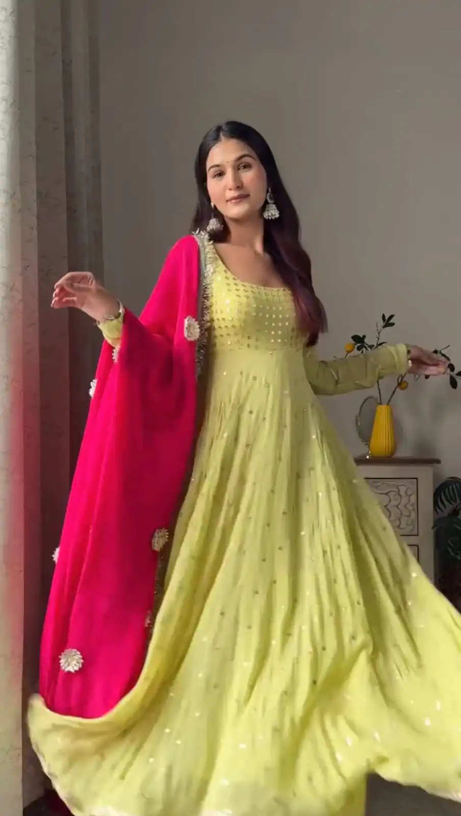 RTC 5851 Pista Color Foix Georgette Thread With Sequence Salwar Suit Casual, Wedding, Festive, Events . Expected Delivery  4-6 Working Days @2049/- only      | Casual Suits, Jump Suits, Creative suits, Designer Suits, Palazzo Suits, Party Wear Suits, Patiala Suits, Salwar suit, Straight Suits