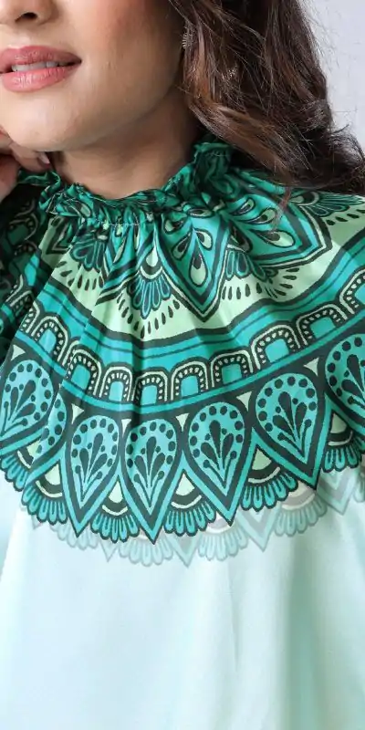 ST 1102B Sea Green Color Japan Satin Digital Print Work Saree Casual, Wedding, Festive, Events . Expected Delivery  4-6 Working Days @1849/- only      | Embroidered Sarees, Bollywood Sarees, Creative Sarees, Designer Sarees, Ethnic Saree, Modern Digital sarees, Party Wear Sarees, Sarees