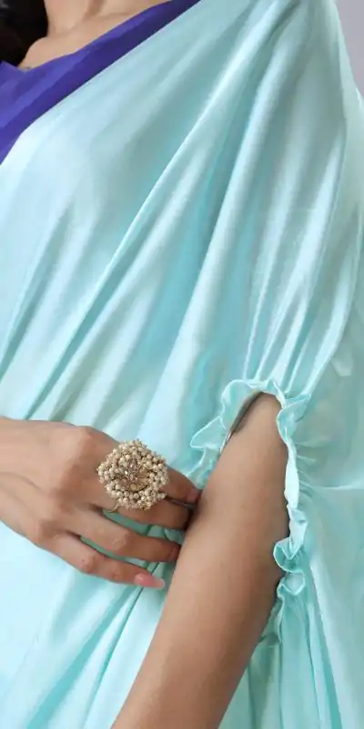 ST 1102B Sky Blue Color Japan Satin Digital Print Work Saree Casual, Wedding, Festive, Events . Expected Delivery  4-6 Working Days @1849/- only      | Embroidered Sarees, Bollywood Sarees, Creative Sarees, Designer Sarees, Ethnic Saree, Modern Digital sarees, Party Wear Sarees, Sarees