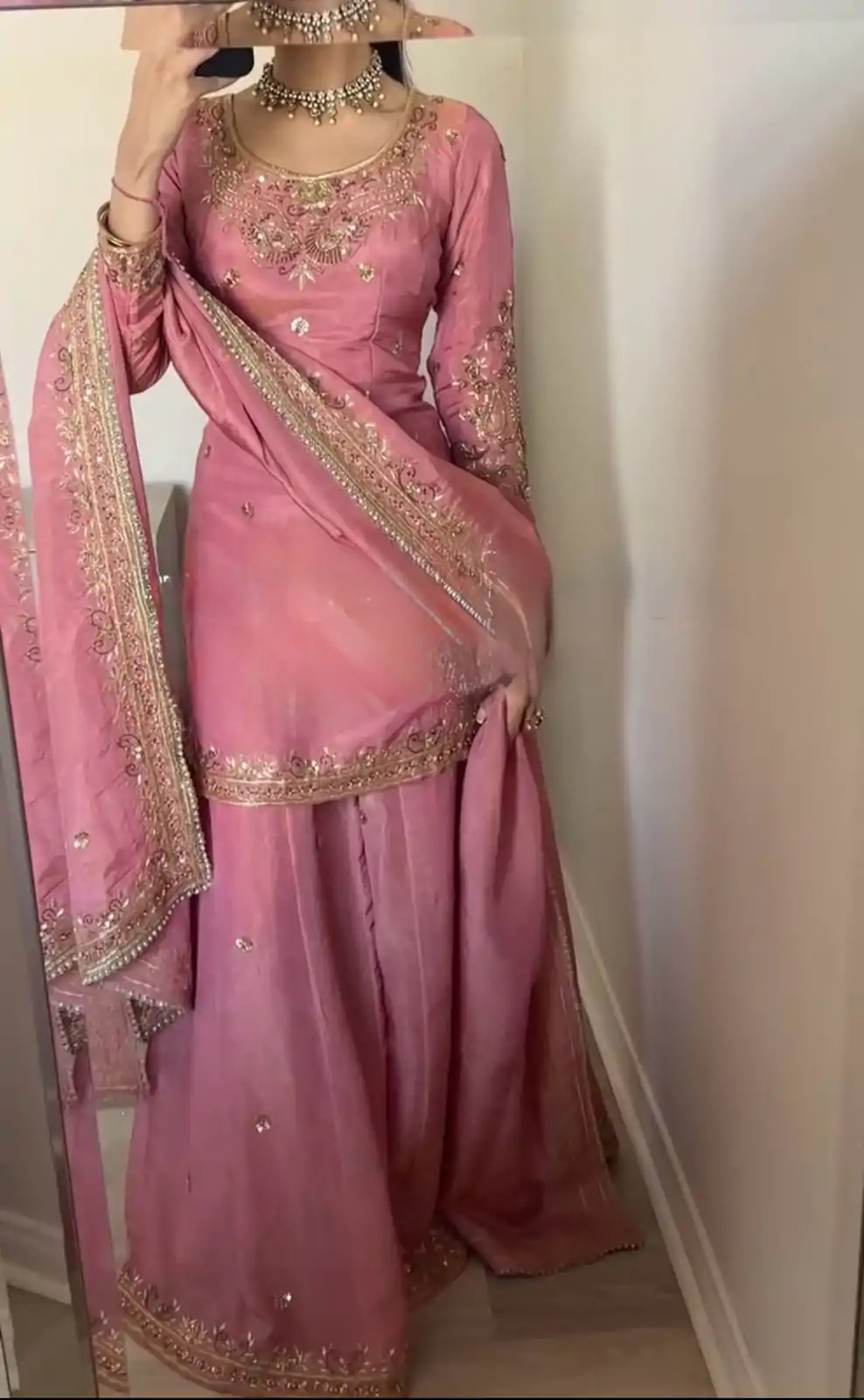 ZF 408 Peach Color Chinon Silk Sequence Work Salwar Suit Casual, Wedding, Festive, Events . Expected Delivery  4-6 Working Days @2049/- only      | Casual Suits, Jump Suits, Creative suits, Designer Suits, Palazzo Suits, Party Wear Suits, Patiala Suits, Salwar suit, Straight Suits