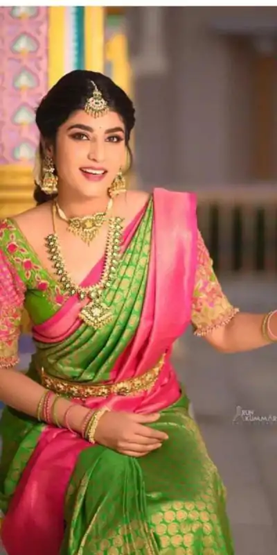 KP 5048 Green Color Soft Litchi Silk jacquard Work On All Over Saree Casual, Wedding, Festive, Events . Expected Delivery  4-6 Working Days @1449/- only                                                                                                                                             | Embroidered Sarees, Bollywood Sarees, Creative Sarees, Designer Sarees, Ethnic Saree, Modern Digital sarees, Party Wear Sarees, Sarees