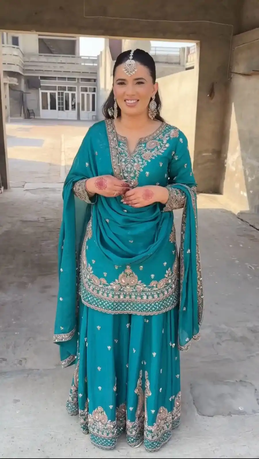 RTC 5852 Blue Color Chinon Silk Thread Sequence Work Salwar Suit Casual, Wedding, Festive, Events . Expected Delivery  4-6 Working Days @2099/- only      | Casual Suits, Jump Suits, Creative suits, Designer Suits, Palazzo Suits, Party Wear Suits, Patiala Suits, Salwar suit, Straight Suits