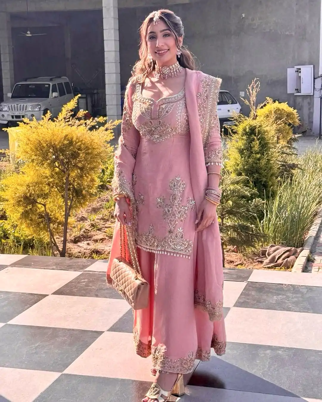 ZSR 3114 Pink Color Chinon Embroidery Sequence Work Salwar Suit Casual, Wedding, Festive, Events . Expected Delivery  4-6 Working Days @1999/- only      | Casual Suits, Jump Suits, Creative suits, Designer Suits, Palazzo Suits, Party Wear Suits, Patiala Suits, Salwar suit, Straight Suits