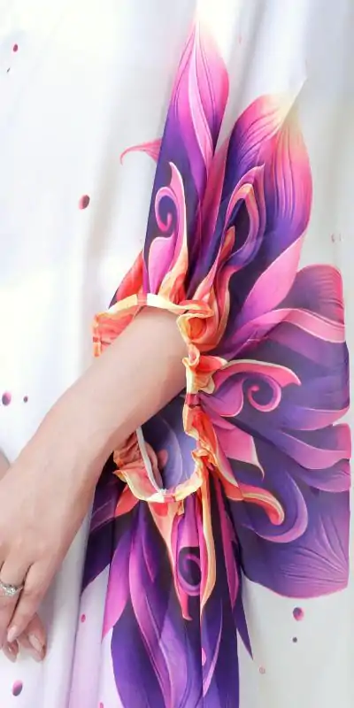 ST 1102 Purple White Color Japan Satin Digital Print Work Saree Casual, Wedding, Festive, Events . Expected Delivery  4-6 Working Days @1849/- only      | Embroidered Sarees, Bollywood Sarees, Creative Sarees, Designer Sarees, Ethnic Saree, Modern Digital sarees, Party Wear Sarees, Sarees