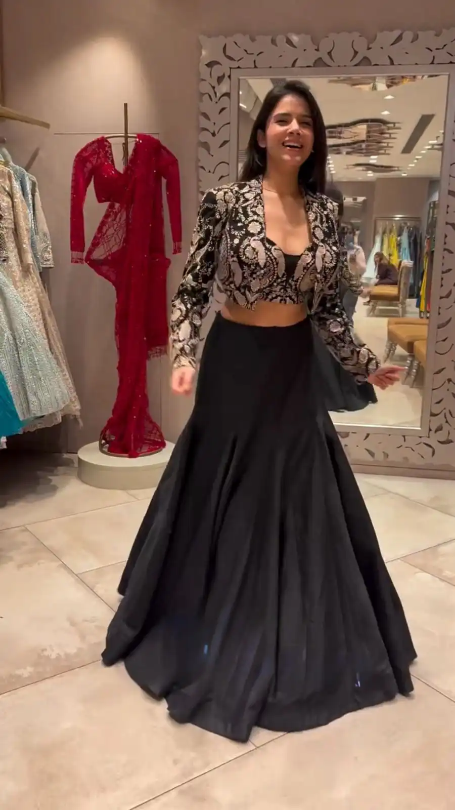 RTC 6488 Black Color Tapeta Silk Thread With Sequence Lehenga Choli Casual, Wedding, Party, Festive, Events Etc.4-6 Working Days @2149/- Only | Bollywood Lehenga, Creative Lehenga, Designer Lehenga, Embroidered Lehenga, Lehenga, Party Wear Lehenga