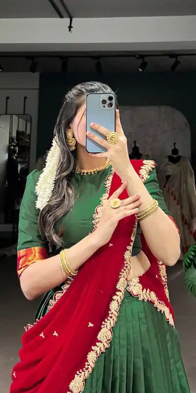 LNB 2032 Green Color Narayan Pattu Zari Weaving Work Lehenga Choli Casual, Wedding, Party, Festive, Events Etc.4-6 Working Days@ 1999/-only | Bollywood Lehenga, Creative Lehenga, Designer Lehenga, Embroidered Lehenga, Lehenga, Party Wear Lehenga