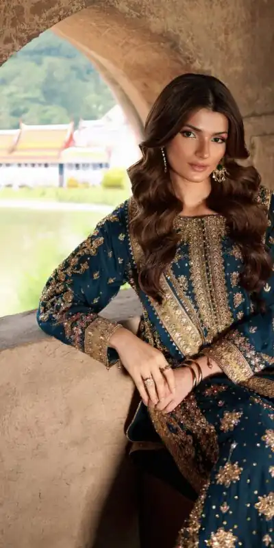 ZF 415 Navy Blue Color Georgette Sequence Work Salwar Suit Casual, Wedding, Festive, Events . Expected Delivery  4-6 Working Days @2149/- only      | Casual Suits, Jump Suits, Creative suits, Designer Suits, Palazzo Suits, Party Wear Suits, Patiala Suits, Salwar suit, Straight Suits