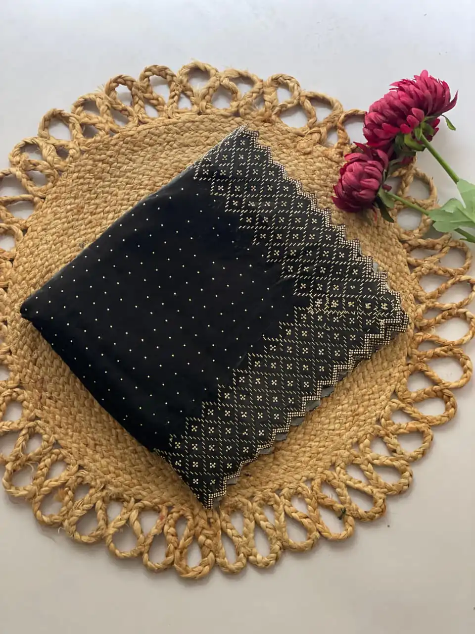 DF 3467 Black Color Jimmy Choo Full Zarkhan Diamond Work Saree Casual, Wedding, Festive, Events . Expected Delivery  4-6 Working Days @2099/- only                                                                                | Embroidered Sarees, Bollywood Sarees, Creative Sarees, Designer Sarees, Ethnic Saree, Modern Digital sarees, Party Wear Sarees, Sarees