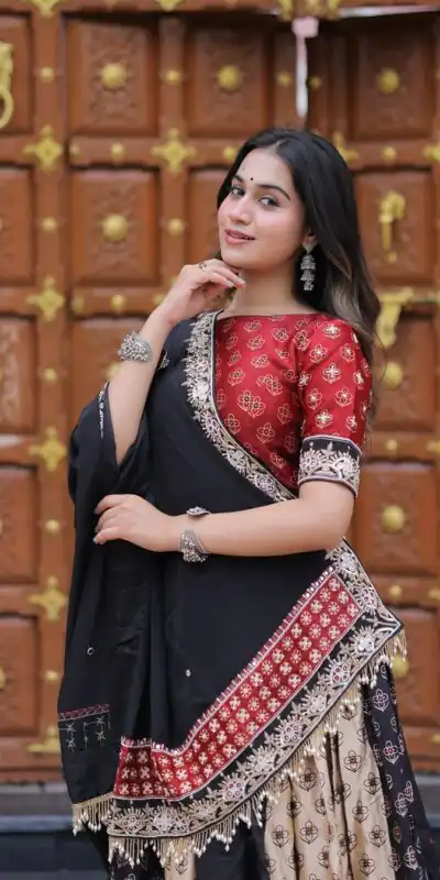 LG 645 Black Color Printed Polly Reyon Lehenga Choli Wedding, Party, Festive, Events Etc. Delivery 4-6 Working Days Rs 1999 | Creative Lehenga, Bollywood Lehenga, Designer Lehenga, Embroidered Lehenga, Lehenga, Party Wear Lehenga