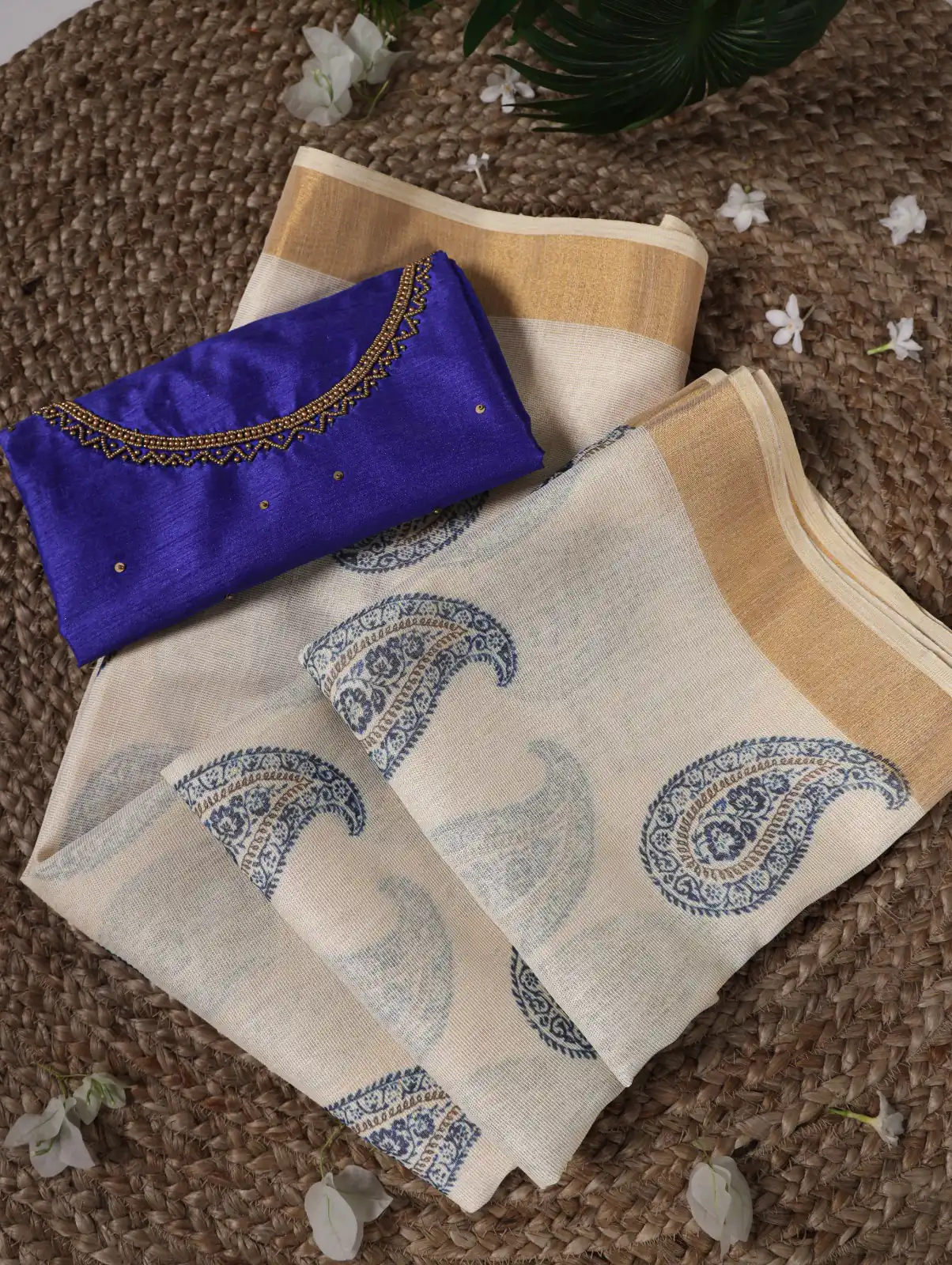 YNF 7205 Blue Color Onam Printed With Banglory Blouse Saree Casual, Wedding, Festive, Events . Expected Delivery  4-6 Working Days @1749/- only                                                                                | Embroidered Sarees, Bollywood Sarees, Creative Sarees, Designer Sarees, Ethnic Saree, Modern Digital sarees, Party Wear Sarees, Sarees