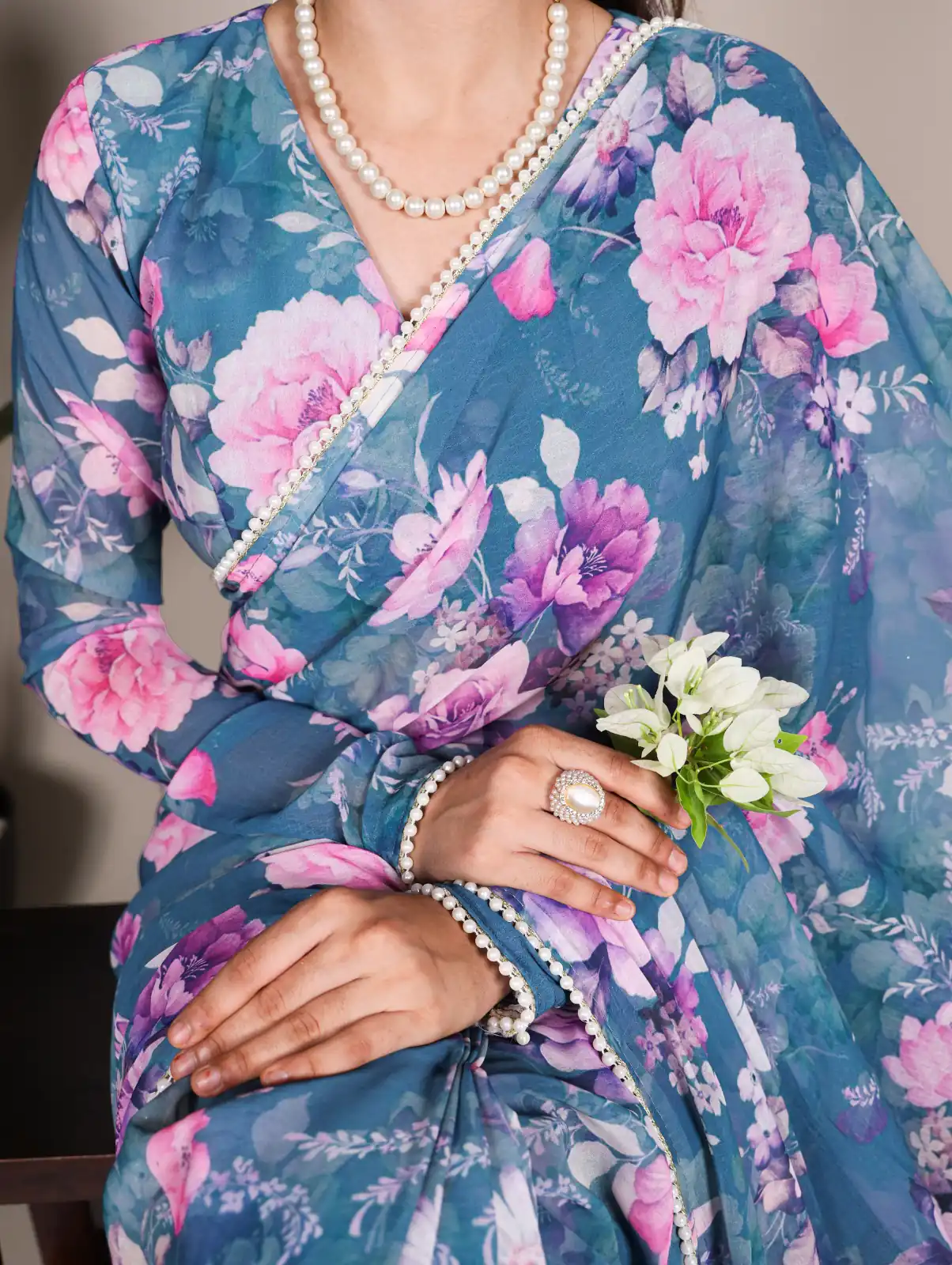 YNF 7010 Blue Color Weightless Marbal Floral Printed Pearl Lace Saree Casual, Wedding, Festive, Events . Expected Delivery  4-6 Working Days @1599/- only                                                                                | Embroidered Sarees, Bollywood Sarees, Creative Sarees, Designer Sarees, Ethnic Saree, Modern Digital sarees, Party Wear Sarees, Sarees