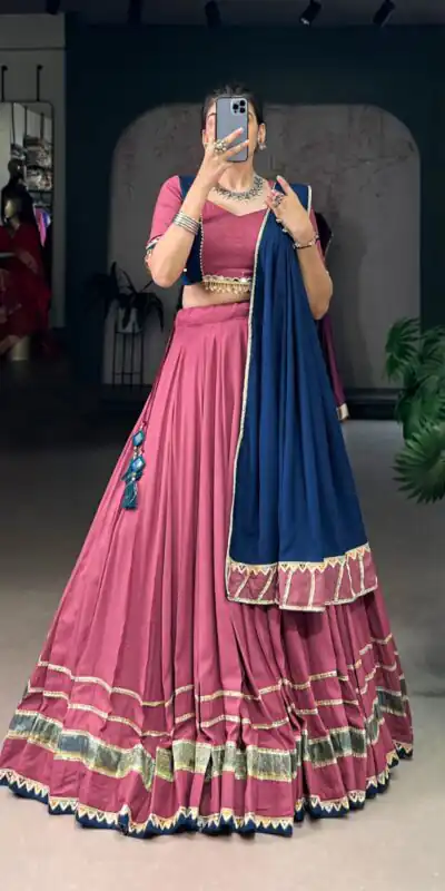 LNB 1674 Dark Pink Color Pure Rayon Lace Touch Up Lehenga Choli Wedding, Party, Festive, Events Etc. Delivery 4-6 Working Days Rs 3499 | Creative Lehenga, Bollywood Lehenga, Designer Lehenga, Embroidered Lehenga, Lehenga, Party Wear Lehenga