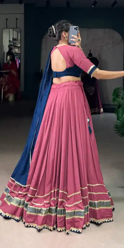 LNB 1674 Dark Pink Color Pure Rayon Lace Touch Up Lehenga Choli Wedding, Party, Festive, Events Etc. Delivery 4-6 Working Days Rs 3499 | Creative Lehenga, Bollywood Lehenga, Designer Lehenga, Embroidered Lehenga, Lehenga, Party Wear Lehenga