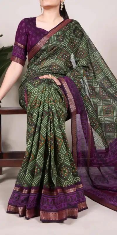 YNF 7046 Green Color Polyester Chanderi Print Zari Weaving Work Saree Casual, Wedding, Festive, Events . Expected Delivery  4-6 Working Days @1549/- only                                                                                | Embroidered Sarees, Bollywood Sarees, Creative Sarees, Designer Sarees, Ethnic Saree, Modern Digital sarees, Party Wear Sarees, Sarees