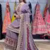 LG 1995 Lavender Color Chinon Digital Print Mirror Work Salwar Suit Casual, Wedding, Festive, Events . Expected Delivery  4-6 Working Days @1999/- only      | Casual Suits, Jump Suits, Creative suits, Designer Suits, Palazzo Suits, Party Wear Suits, Patiala Suits, Salwar suit, Straight Suits