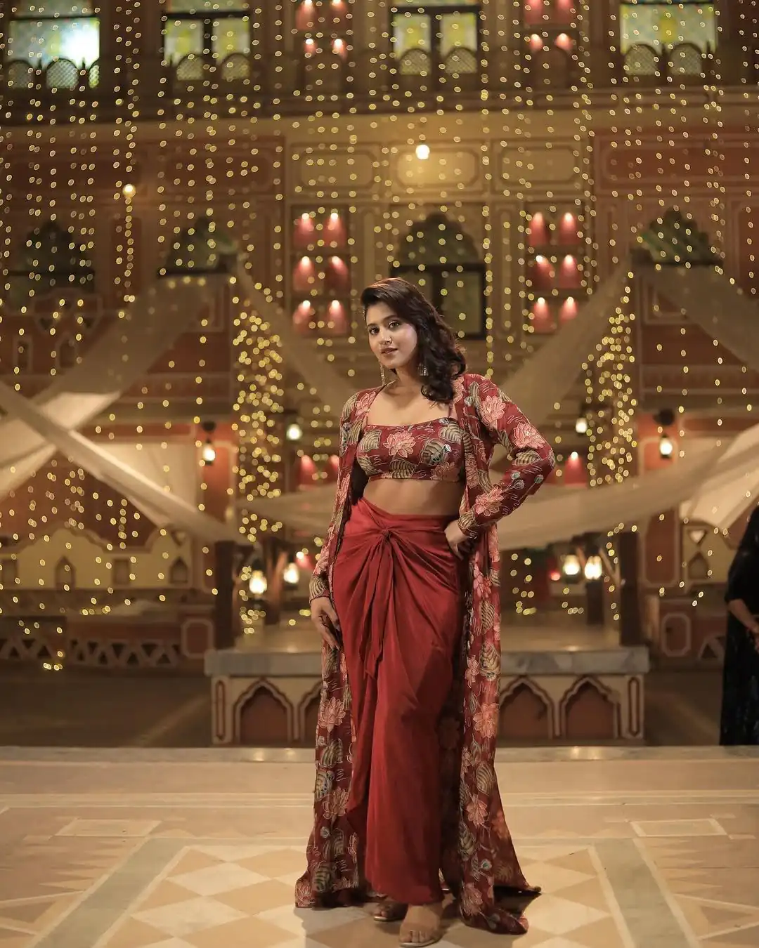 BE 309 Maroon Color Printed Crape Silk Salwar Suit Casual, Wedding, Festive, Events . Expected Delivery  4-6 Working Days @1899/- only      | Casual Suits, Jump Suits, Creative suits, Designer Suits, Palazzo Suits, Party Wear Suits, Patiala Suits, Salwar suit, Straight Suits