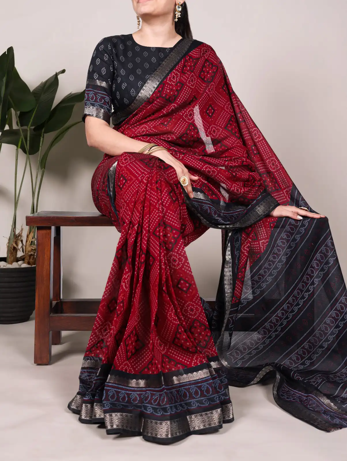 YNF 7046 Maroon Color Polyester Chanderi Print Zari Weaving Work Saree Casual, Wedding, Festive, Events . Expected Delivery  4-6 Working Days @1549/- only                                                                                | Creative Sarees, Embroidered Sarees, Bollywood Sarees, Designer Sarees, Ethnic Saree, Modern Digital sarees, Party Wear Sarees, Sarees