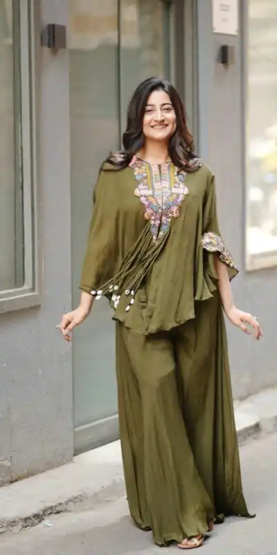 BE 349 Mehandi Color Air Tex Chinon Sequence Embroidered Work Salwar Suit Casual, Wedding, Festive, Events . Expected Delivery  4-6 Working Days @1999/- only      | Casual Suits, Jump Suits, Creative suits, Designer Suits, Palazzo Suits, Party Wear Suits, Patiala Suits, Salwar suit, Straight Suits