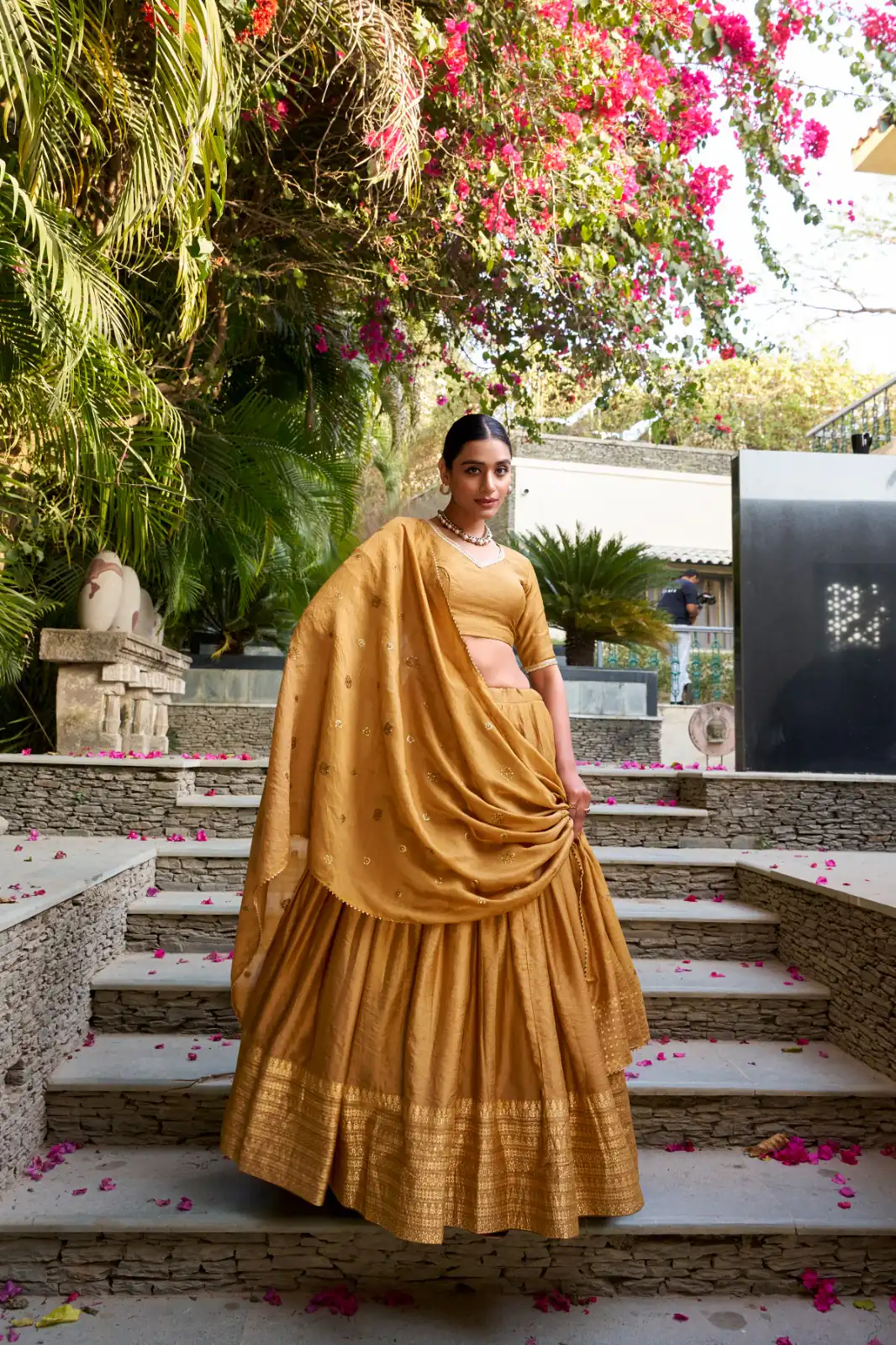 LNB 1906 Mustard Pure Chanderi Plain With Zari Weaving Work Border Lehenga Choli Wedding, Party, Festive, Events Etc. Delivery 4-6 Working Days Rs 1999 | Creative Lehenga, Bollywood Lehenga, Designer Lehenga, Embroidered Lehenga, Lehenga, Party Wear Lehenga