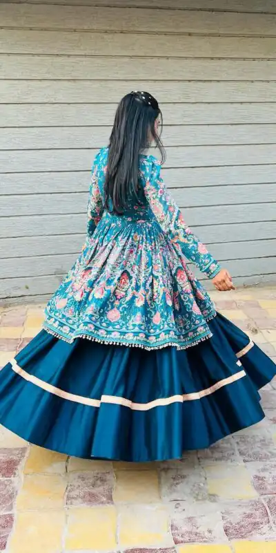 BE 265 Navy Blue Navy Blue Fiona Silk Lehenga Choli with Lace Work. Now at just ₹1899. Delivery 4-6 Working Days. Shop now. | Creative Lehenga, Bollywood Lehenga, Designer Lehenga, Embroidered Lehenga, Lehenga, Party Wear Lehenga