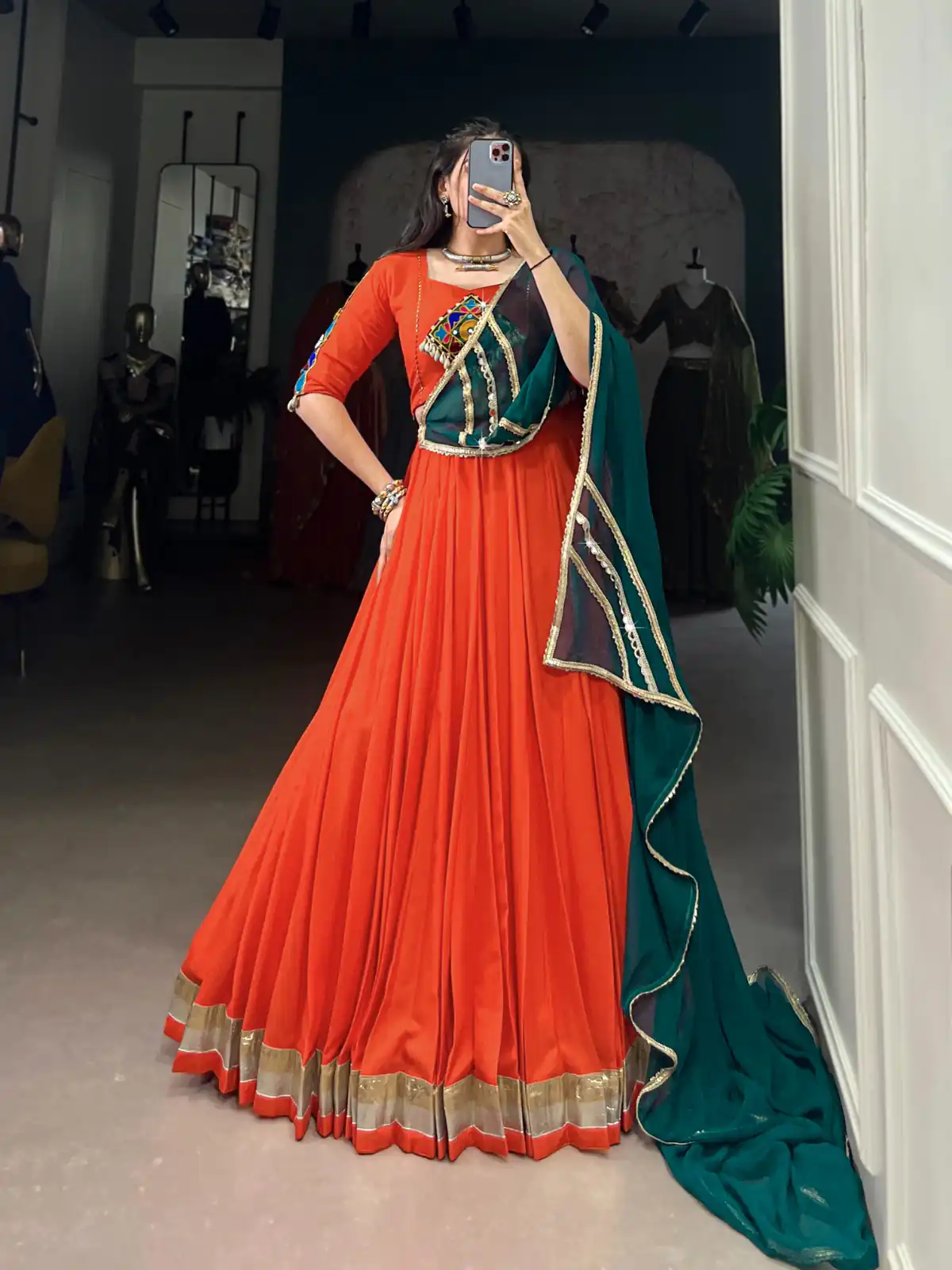 LNB 1651 Orange Color Pure Rayon Embossed Design Lace Touch Up Lehenga Choli Wedding, Party, Festive, Events Etc. Delivery 4-6 Working Days Rs 3199 | Creative Lehenga, Bollywood Lehenga, Designer Lehenga, Embroidered Lehenga, Lehenga, Party Wear Lehenga