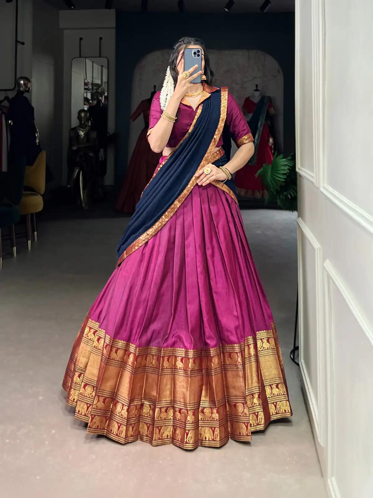 LNB 2040 Pink Color Narayan Pet Zari Weaving Lehenga Choli Choli Festive Party Wedding, Events etc. Delivery 4-6 Working Days @1899/- | Creative Lehenga, Bollywood Lehenga, Designer Lehenga, Embroidered Lehenga, Lehenga, Party Wear Lehenga