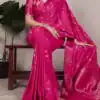 YNF 7904 Pink Color Roop Silk Zari Weaving Work Saree Casual, Wedding, Festive, Events . Expected Delivery  4-6 Working Days @1749/- only                                                                                | Creative Sarees, Embroidered Sarees, Bollywood Sarees, Designer Sarees, Ethnic Saree, Modern Digital sarees, Party Wear Sarees, Sarees