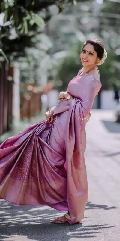 KP 3075 Pink Soft Lichi Silk Whit Designer Jacquard Work in Saree it Grab for ₹1399. Delivery 4-6 Working Days. Shop now. | Embroidered Sarees, Bollywood Sarees, Creative Sarees, Designer Sarees, Ethnic Saree, Modern Digital sarees, Party Wear Sarees, Sarees