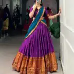 LNB 2040 Purple Color Narayan Pet Zari Weaving Lehenga Choli Choli Festive Party Wedding, Events etc. Delivery 4-6 Working Days @1899/- | Creative Lehenga, Bollywood Lehenga, Designer Lehenga, Embroidered Lehenga, Lehenga, Party Wear Lehenga