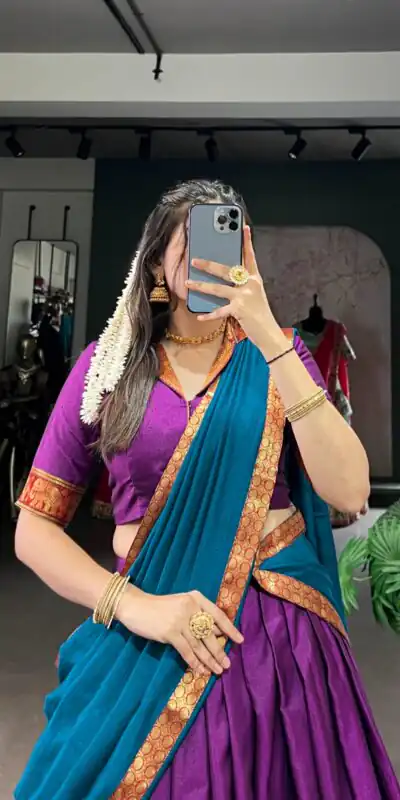 LNB 2040 Purple Color Narayan Pet Zari Weaving Lehenga Choli Choli Festive Party Wedding, Events etc. Delivery 4-6 Working Days @1899/- | Creative Lehenga, Bollywood Lehenga, Designer Lehenga, Embroidered Lehenga, Lehenga, Party Wear Lehenga