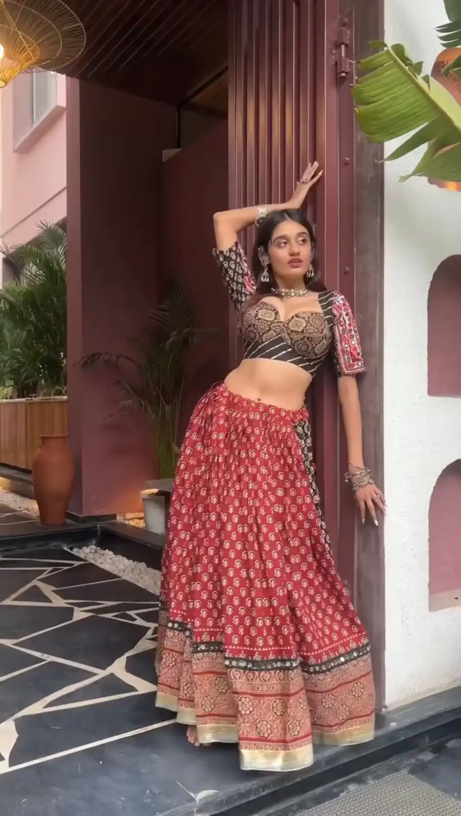 LG 642 Red Color Printed Rayon Real Mirror Work Lehenga Choli Wedding, Party, Festive, Events Etc. Delivery 4-6 Working Days Rs 2049 | Creative Lehenga, Bollywood Lehenga, Designer Lehenga, Embroidered Lehenga, Lehenga, Party Wear Lehenga