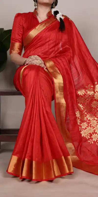 YNF 7903 Red Color Raw Silk Zari Weaving Work Saree Casual, Wedding, Festive, Events . Expected Delivery  4-6 Working Days @1699/- only                                                                                | Embroidered Sarees, Bollywood Sarees, Creative Sarees, Designer Sarees, Ethnic Saree, Modern Digital sarees, Party Wear Sarees, Sarees