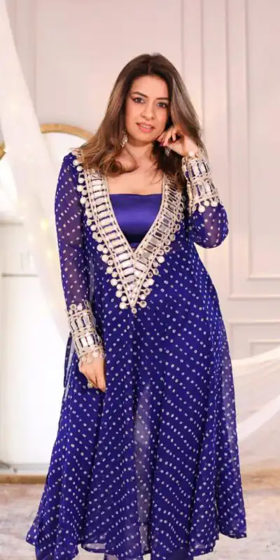 LG 1944 Royal Blue Color Chinon digital Printed Embroidery Salwar Suit Casual, Wedding, Festive, Events . Expected Delivery  4-6 Working Days @1649/- only      | Casual Suits, Jump Suits, Creative suits, Designer Suits, Palazzo Suits, Party Wear Suits, Patiala Suits, Salwar suit, Straight Suits