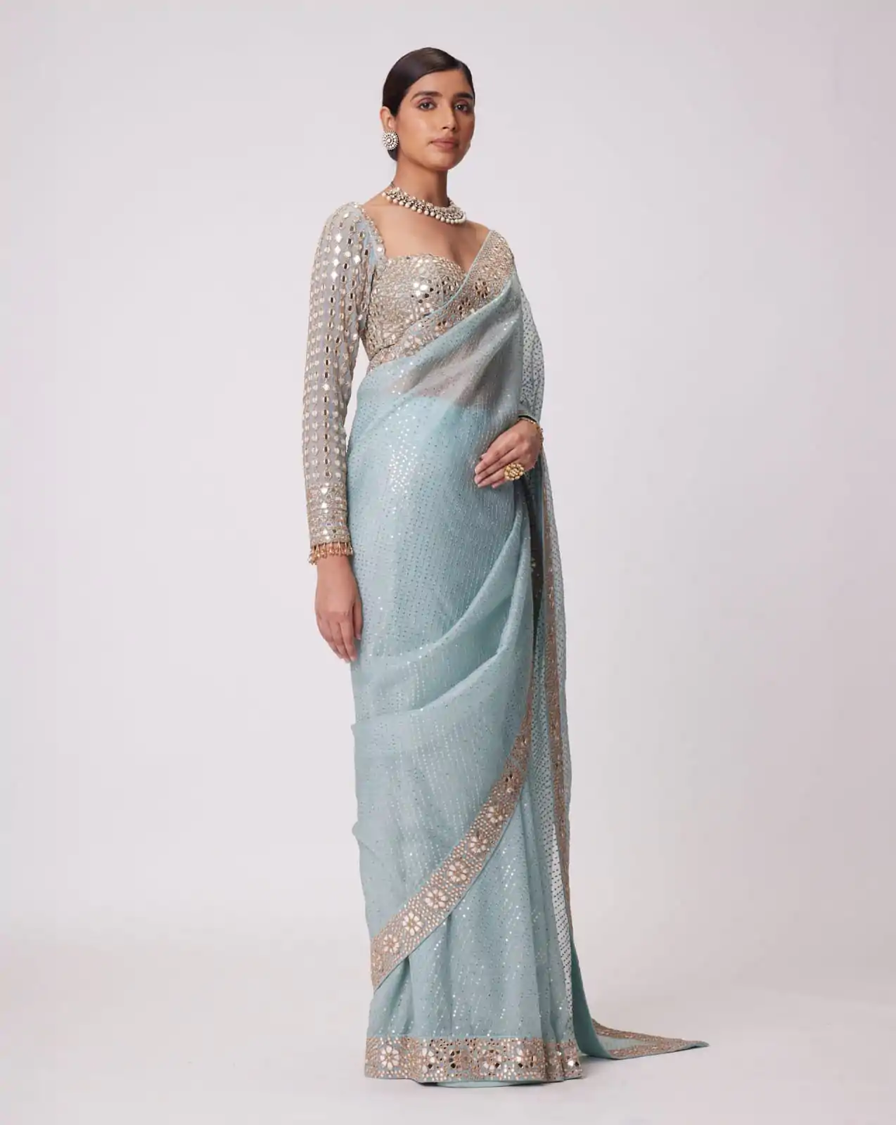 DF 3431 Sky Blue Color Faux Georgette Heavy 5mm Sequence Work Saree Casual, Wedding, Festive, Events . Expected Delivery  4-6 Working Days @1759/- only                                                                                | Embroidered Sarees, Bollywood Sarees, Creative Sarees, Designer Sarees, Ethnic Saree, Modern Digital sarees, Party Wear Sarees, Sarees