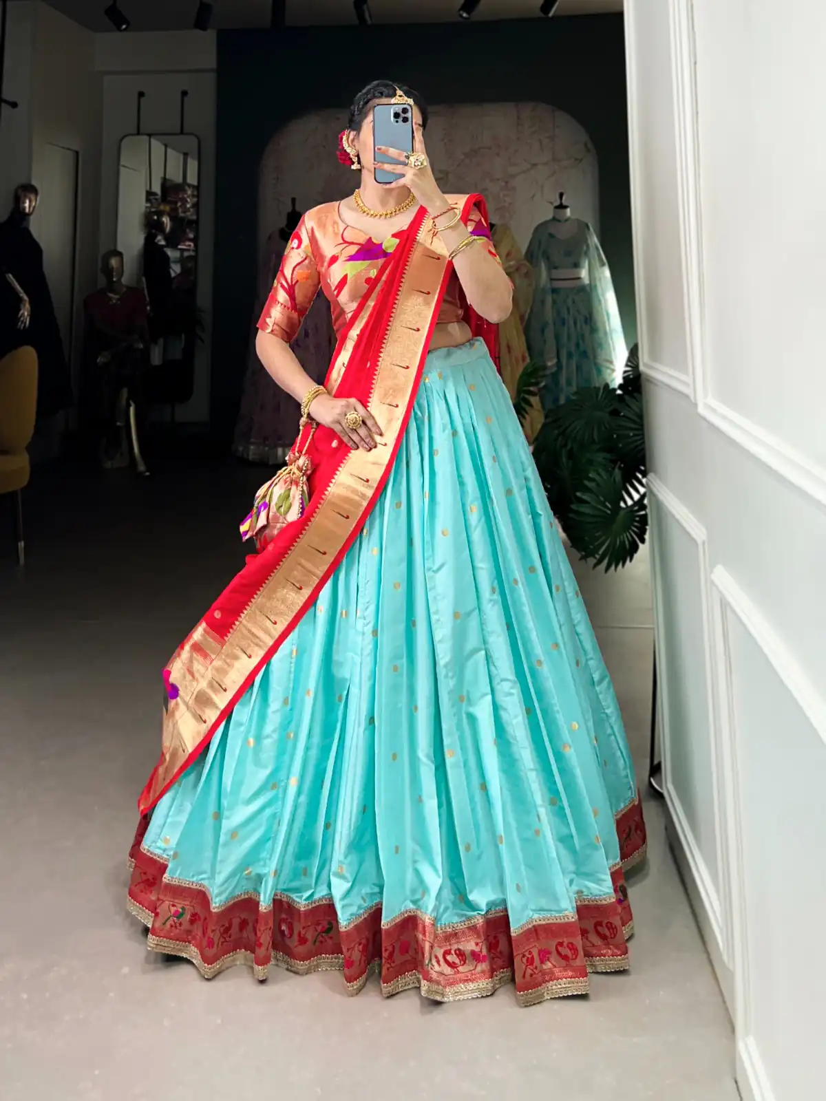 LNB 2006 Sky Blue Color Jacquard Silk Weaving Zari Work Lace Touch Up Lehenga Choli Wedding, Party, Festive, Events Etc. Delivery 4-6 Working Days Rs 3499 | Creative Lehenga, Bollywood Lehenga, Designer Lehenga, Embroidered Lehenga, Lehenga, Party Wear Lehenga