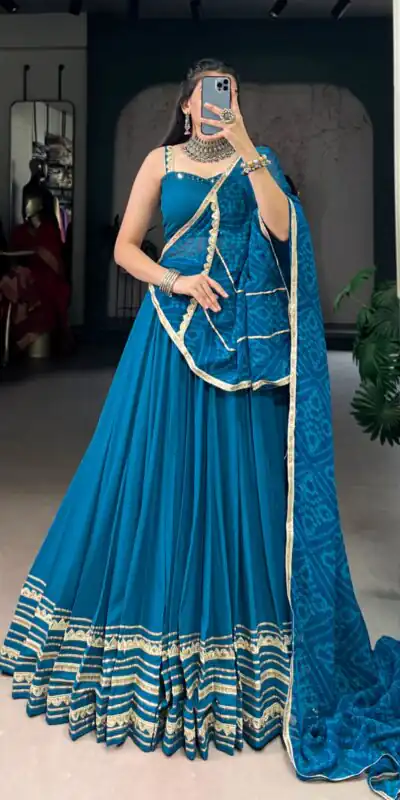 LNB 1670 Teal Color Pure Rayon Lace Touch Up Lehenga Choli Wedding, Party, Festive, Events Etc. Delivery 4-6 Working Days Rs 3399 | Creative Lehenga, Bollywood Lehenga, Designer Lehenga, Embroidered Lehenga, Lehenga, Party Wear Lehenga