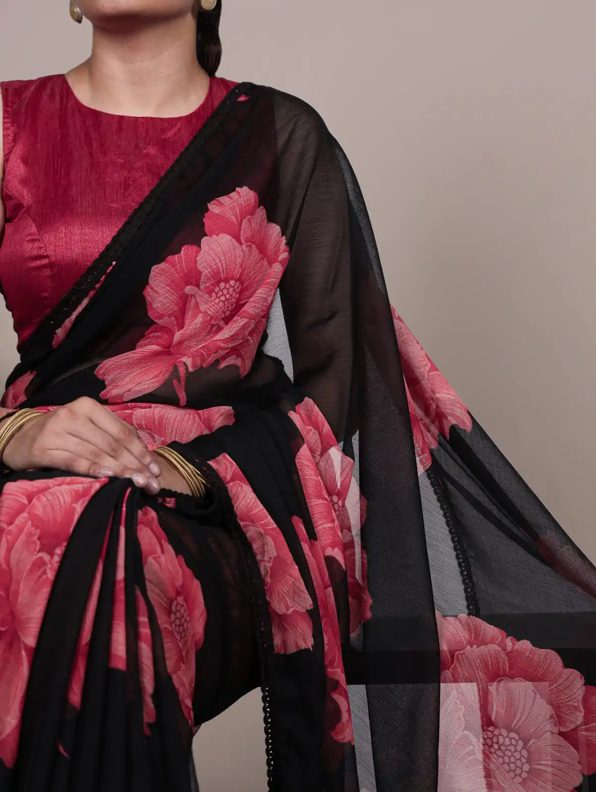 YNF 7033 Black Color Chiffon Lace Work & Lace Border Saree . Available at ₹1499 only. Delivery 4-6 Working Days. Shop now. | Embroidered Sarees, Bollywood Sarees, Creative Sarees, Designer Sarees, Ethnic Saree, Modern Digital sarees, Party Wear Sarees, Sarees