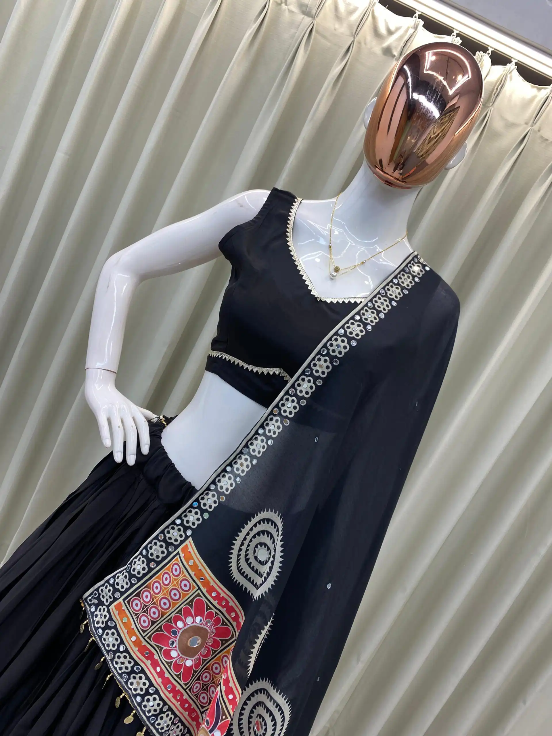 BE 393 Black Crape Silk Lehenga Choli Perfect for Wedding, Party, Engagement, Anniversary, Traditional Day Get it for ₹1999. Delivery 4-6 Working | Bollywood Lehenga, Creative Lehenga, Designer Lehenga, Embroidered Lehenga, Lehenga, Party Wear Lehenga