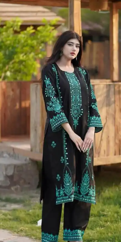 LG 2005 Black Roman Silk With Mirror Work & Embroidery Work Salwar Suit . Available at ₹1999 only. Delivery 4-6 Working Days. Shop now. | Casual Suits, Jump Suits, Tops & Bottoms, Track Suits, Trendy Wear, Creative suits, Designer Suits, Palazzo Suits, Party Wear Suits, Patiala Suits, Salwar suit, Straight Suits
