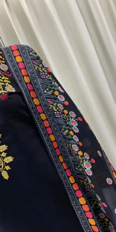 BE 397 Black Roman Silk with Embroidery Work Salwar Suit .Wedding, Party, Festive, Events, Best Price ₹1999. Delivery 4-6 Working Days. Shop now. | Casual Suits, Jump Suits, Tops & Bottoms, Track Suits, Trendy Wear, Creative suits, Designer Suits, Palazzo Suits, Party Wear Suits, Patiala Suits, Salwar suit, Straight Suits