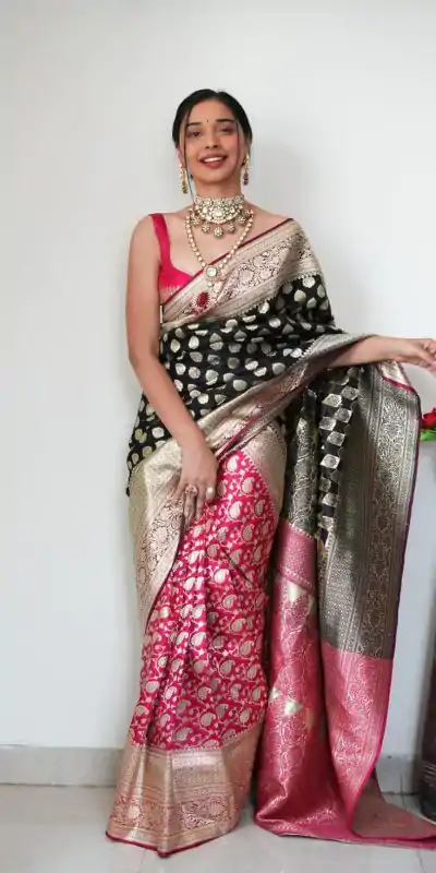 SC 239 Pink Georgette With Lace Work & Lace Border Saree . Wedding, Party, Festive, Events, Exclusive Offer ₹1599. Delivery 4-6 Working Days. Shop now. | Embroidered Sarees, Bollywood Sarees, Creative Sarees, Designer Sarees, Ethnic Saree, Modern Digital sarees, Party Wear Sarees, Sarees